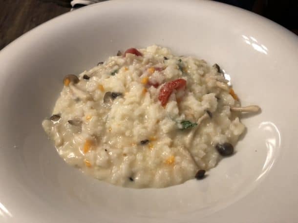 Risotto of the day from Grand Spirits Distillery