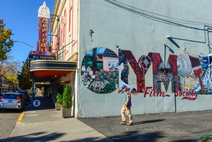 Capital Theater in downtown Olympia