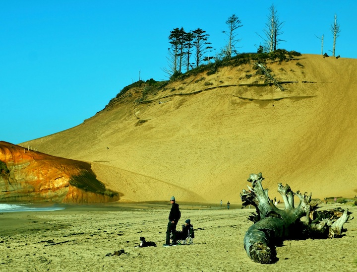 Great Sand Spit in Pacific City (Credit: Bill Rockwell)