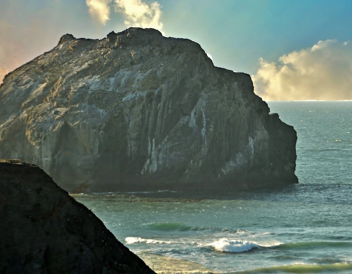 Face Rock near Bandon (Credit: Bill Rockwell)