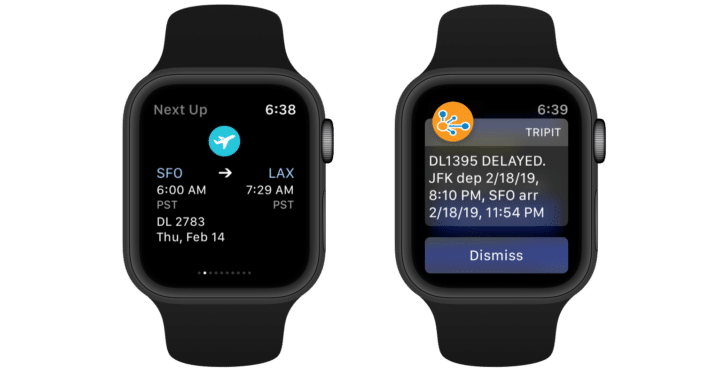 TripIt for Apple Watch