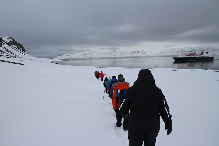One last Arctic hike in St. Jonsfjorden