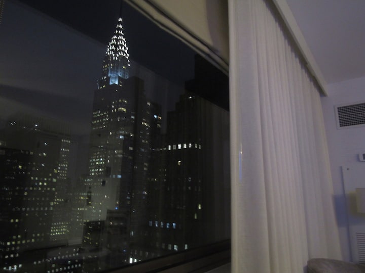 The Chrysler Building, seen from my room