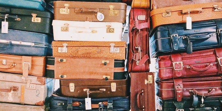 Line your suitcase to ensure your stuff stays dry