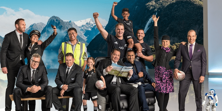 Air New Zealand All Blacks safety video