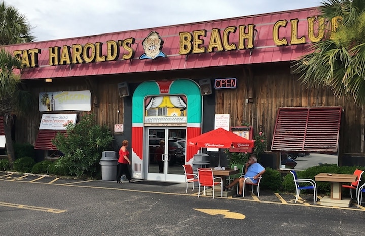 Fat Harold's Beach Club, legendary for shag dancing (Credit: Bill Rockwell)