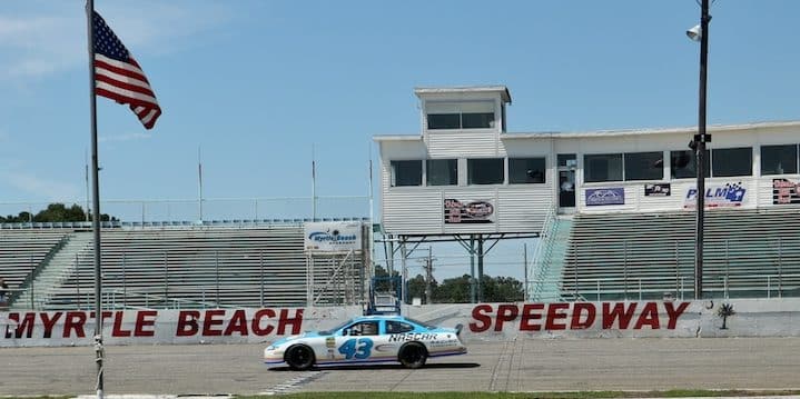 The oval track at the Myrtle Beach Speedway (Credit: Bill Rockwell)