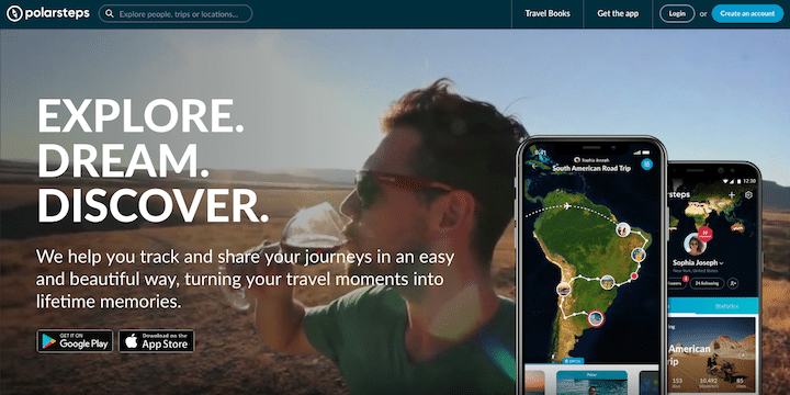 How to track, map & share your travels with Polarsteps