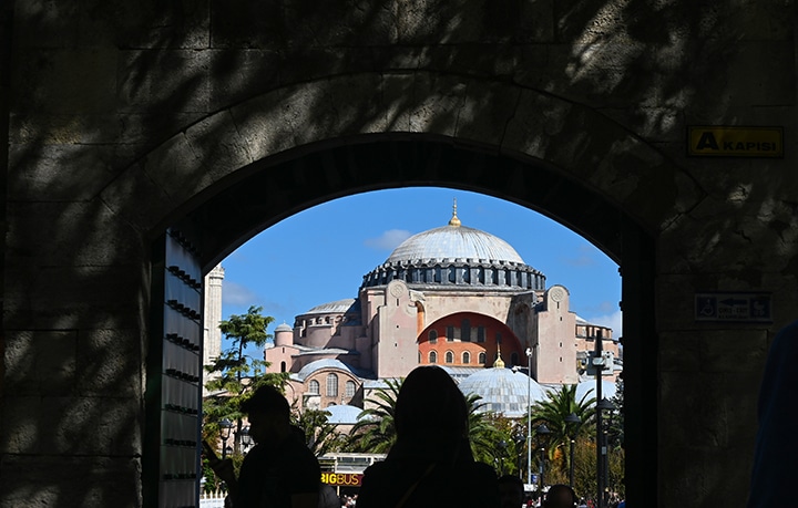Hagia Sophia, one of the ancient wonders of the world