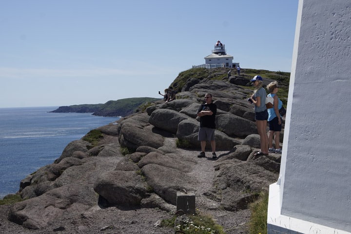 Cape Spear Lighthouse looking out over the Atlantic