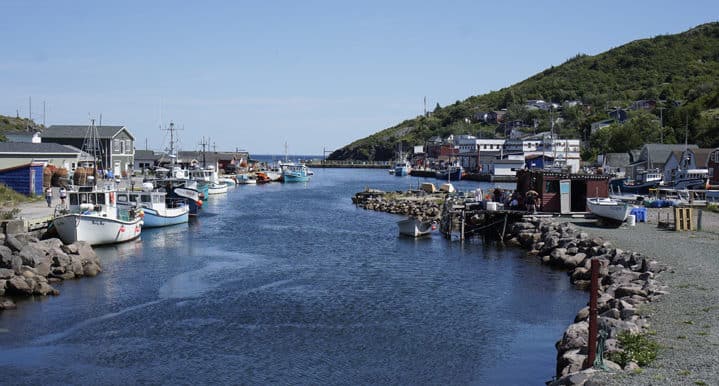 Petty Harbour fishing village in Newfoundland & Labrador