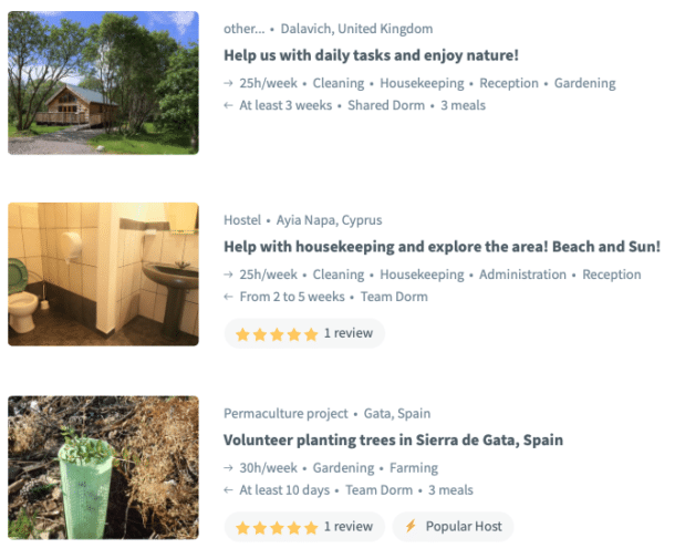 There is a large variety of volunteer opportunities across the world.
(Credit: Worldpackers)