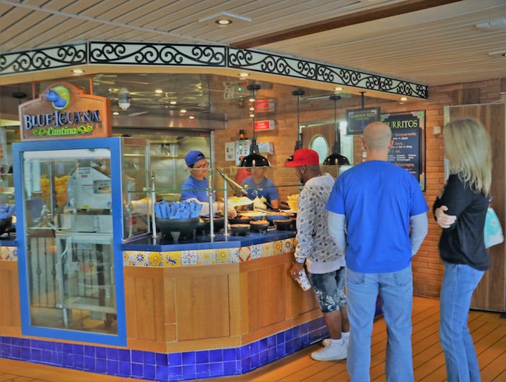 BlueIguana Cantina for tacos and burritos (Credit: Bill Rockwell)