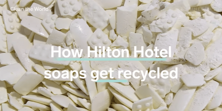 How used hotel soap gets recycled