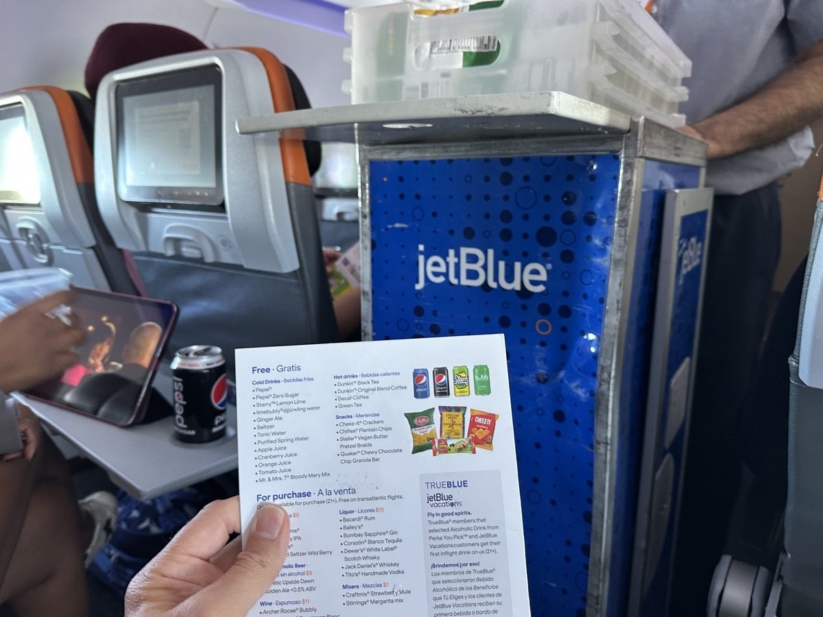 LAX to SFO on JetBlue Airways Aug 1 2023