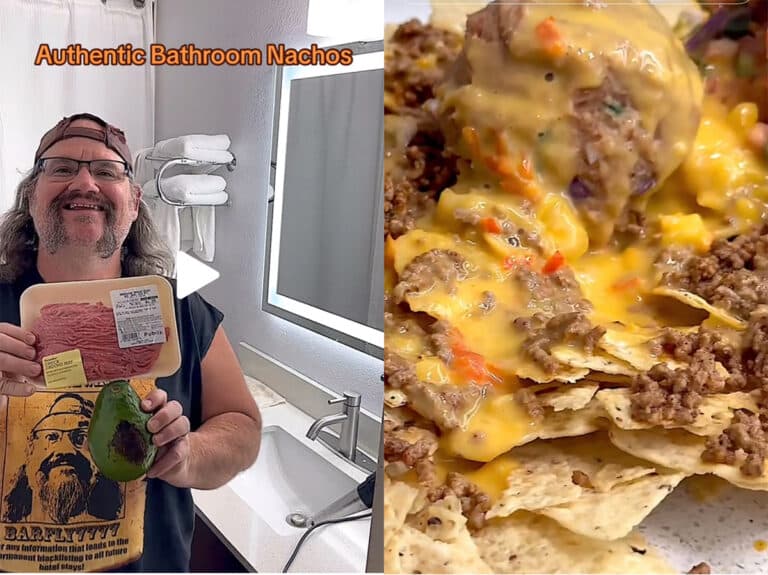 Guest Cooks Nachos in Hotel Bathroom Sink and the Comments are Hilarious - JohnnyJet.com