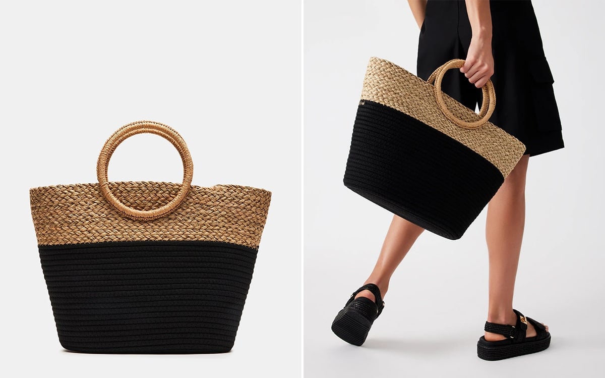 Best straw bags for summer travel.