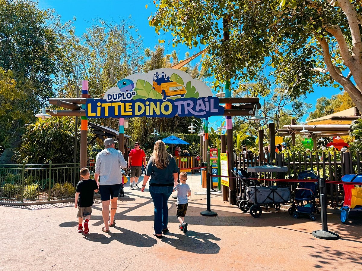 Duplo Little Dino Trail at Legoland.