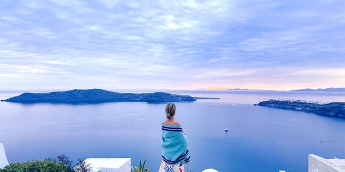 Melissa in Greece.