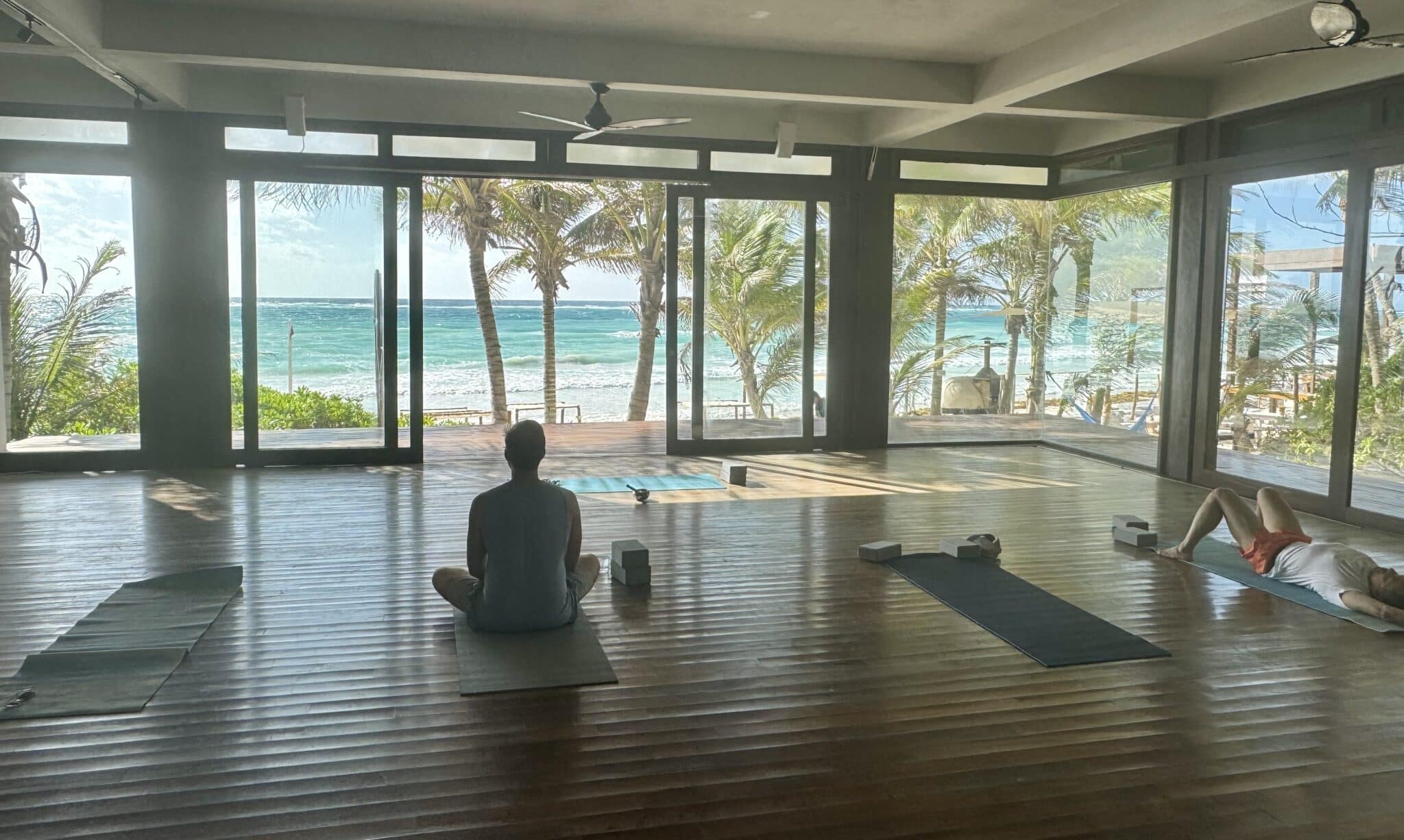 Tulum yoga at Lula Tulum, Mexico