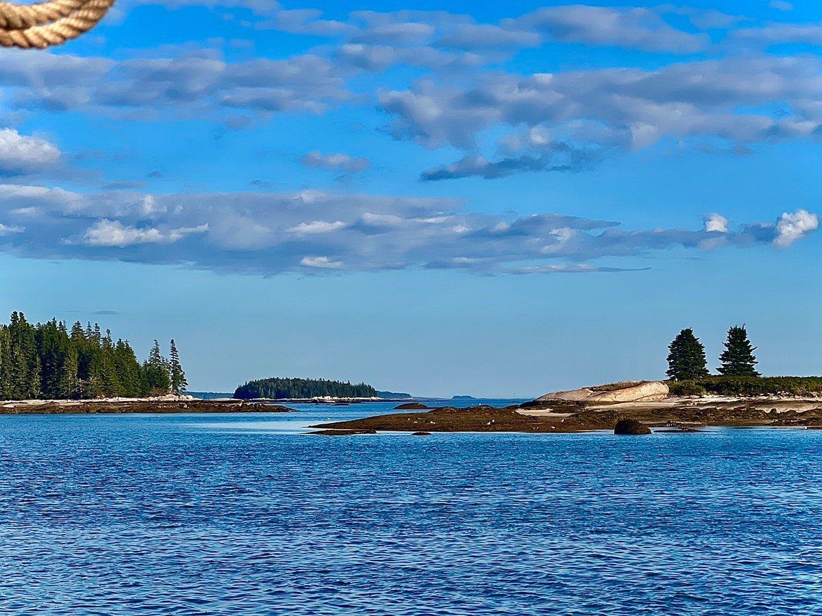 Enjoy the beautiful Maine coastal islands from the "Angelique"
