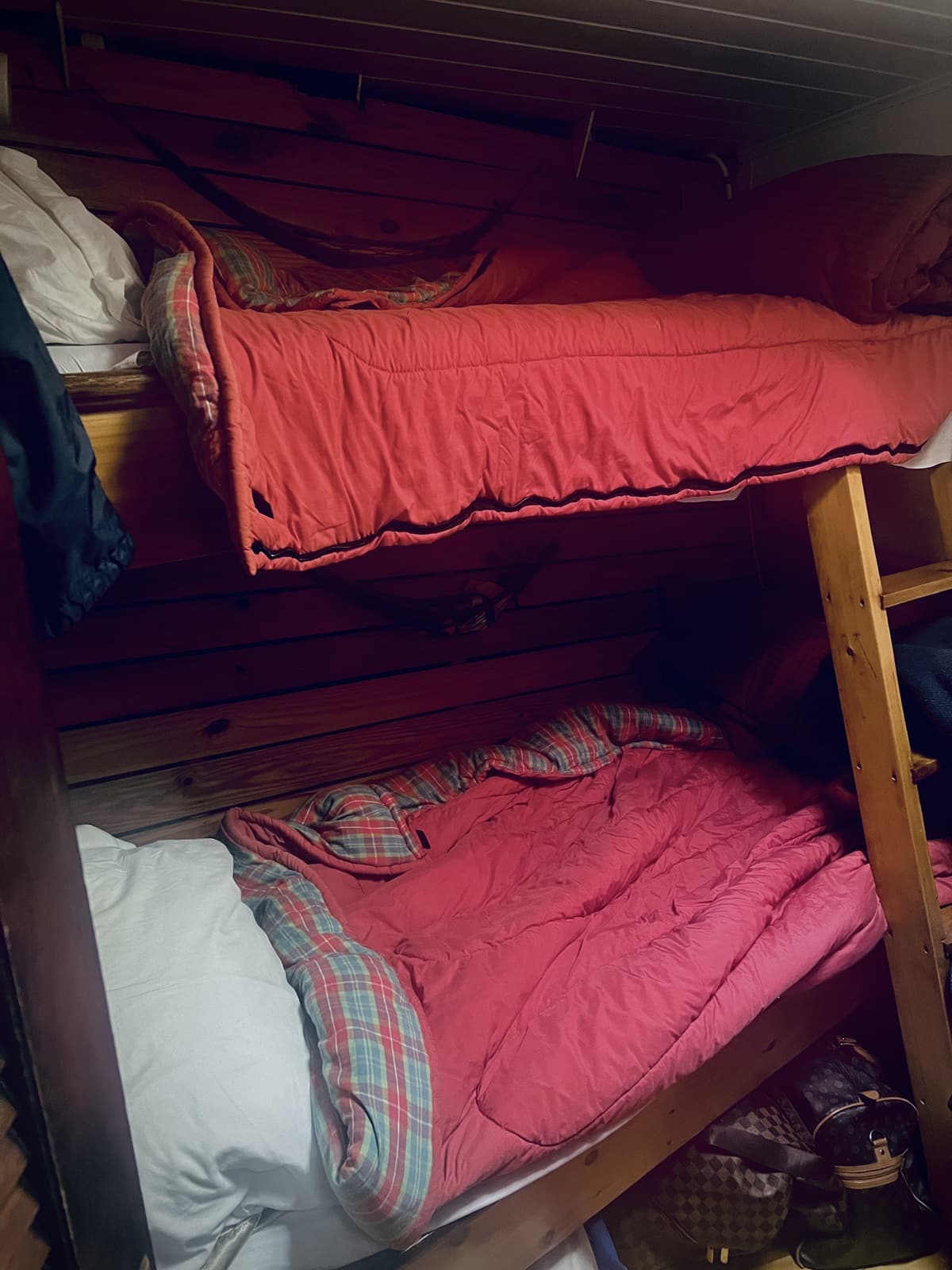 Our sleepig quarters on "Angelique"