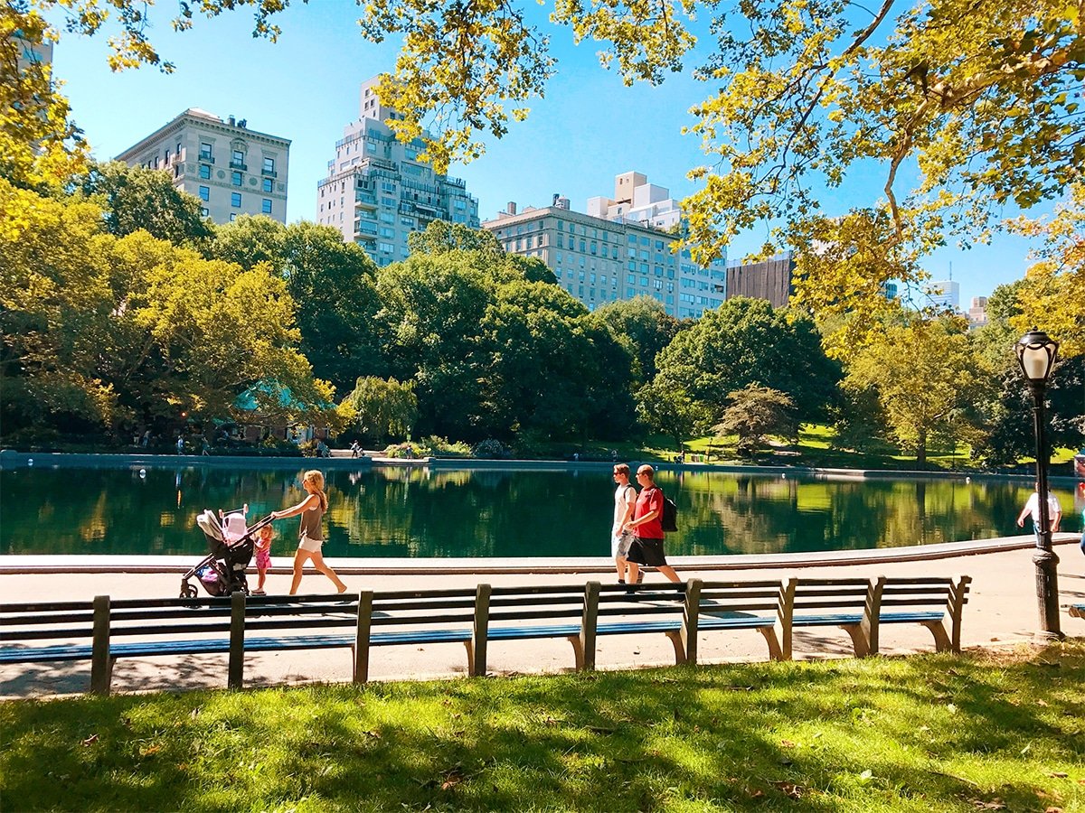 New York City's Central Park lamp posts offer a secret navigation system for visitors.