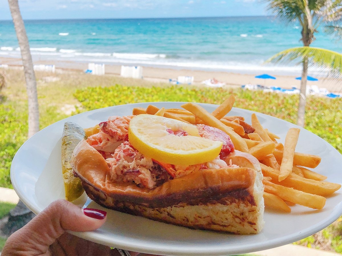 Lobster roll.