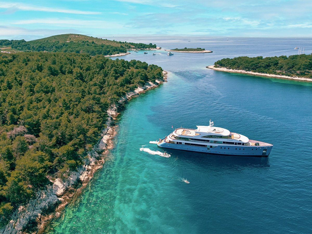 Goolets yacht charter in Croatia.