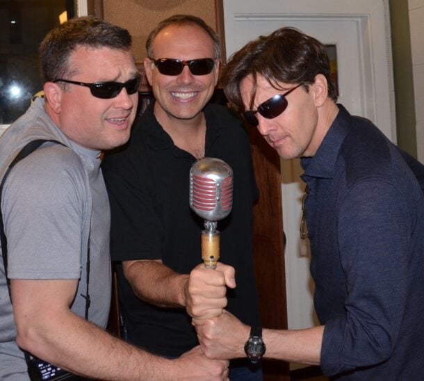 Afterwards we went to the nearby Sun Studios: Spud Hilton, Johnny Jet, Andrew McCarthy