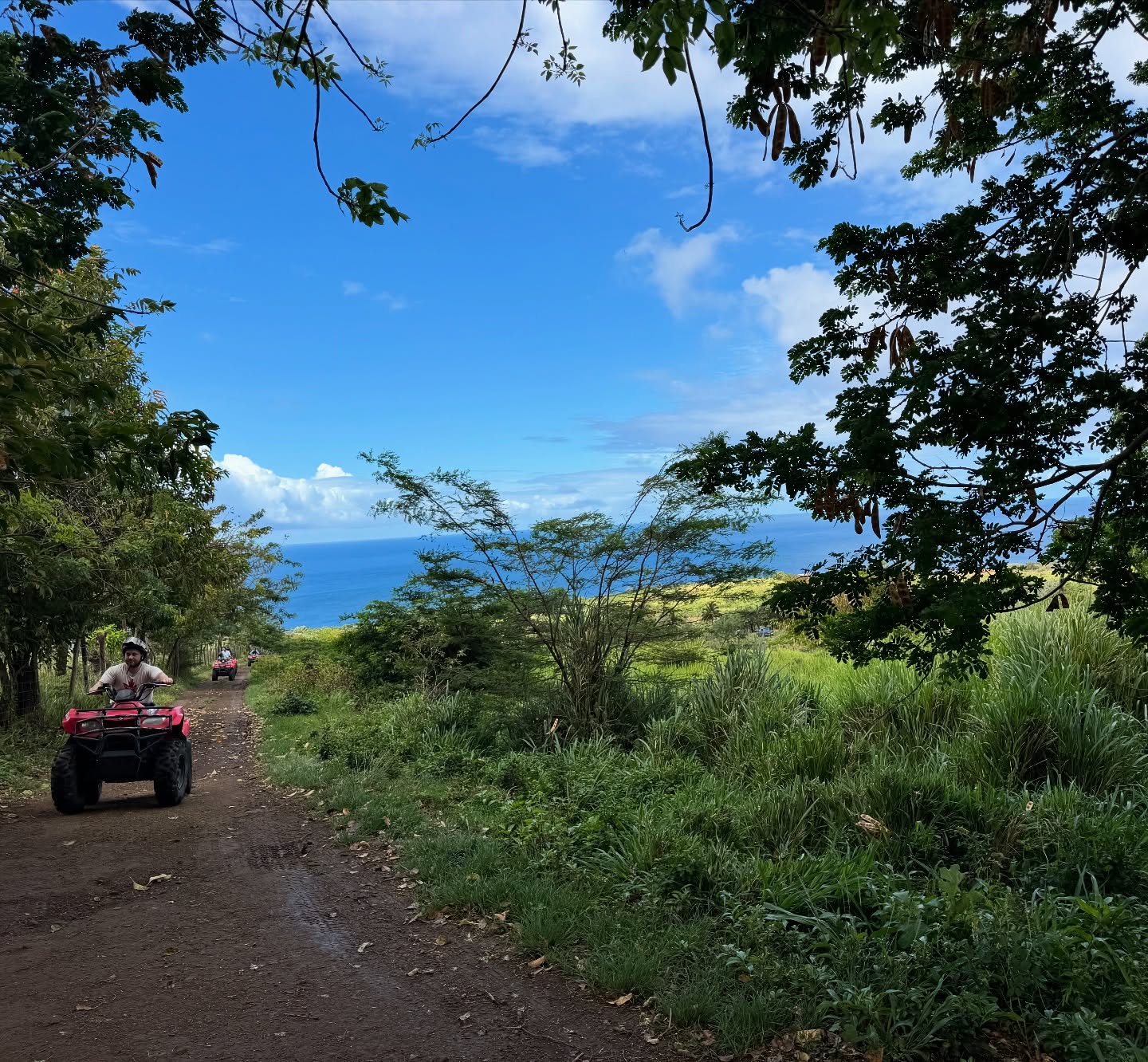 ATV adventure in St. Kitts in the Caribbean 