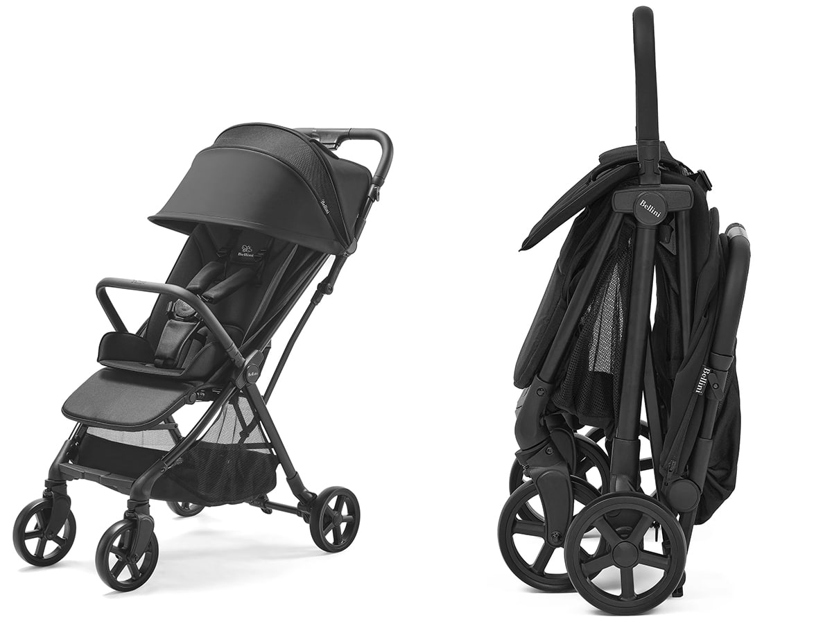 The Bellini Juno Compact Auto-Folding Stroller.