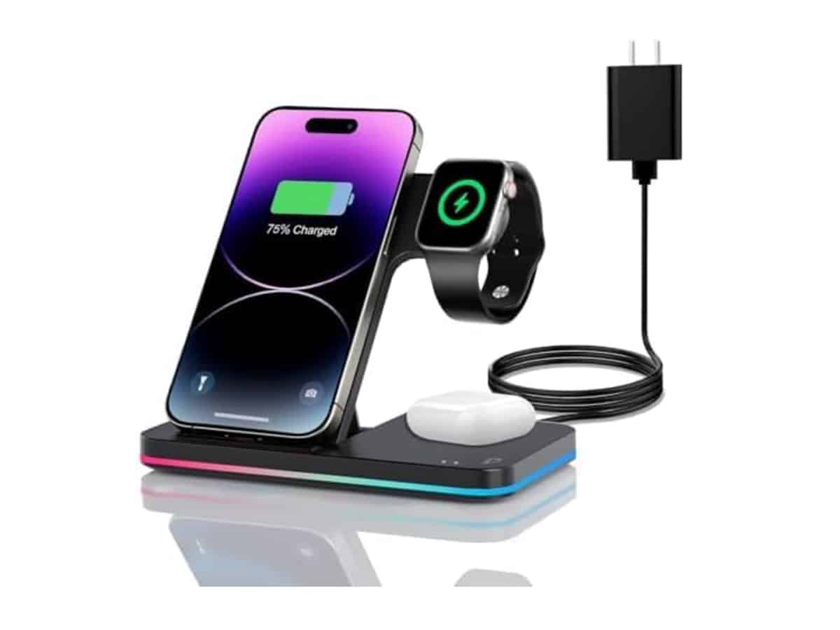 3-in-1 wireless charger.