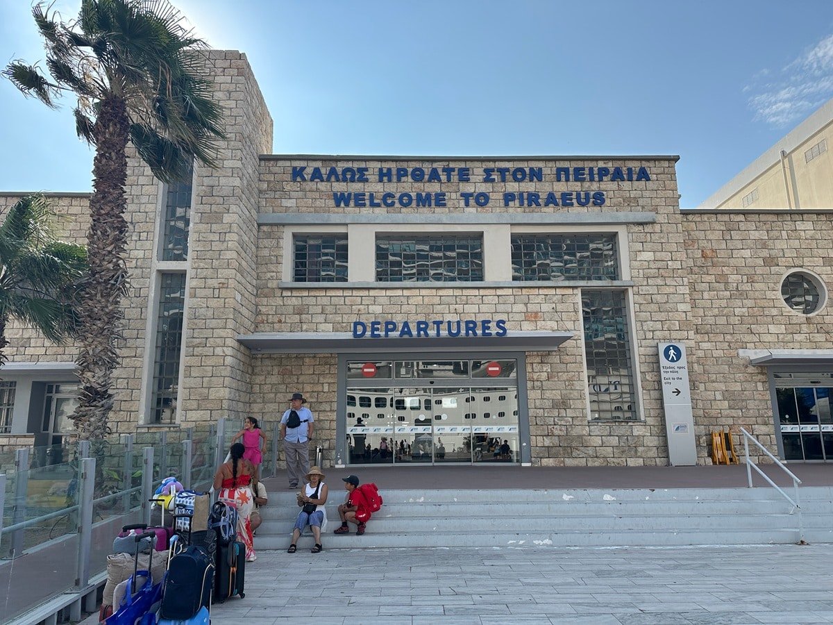 Port in Athens, Greece