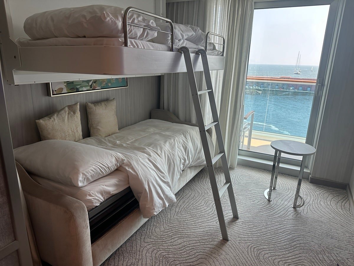 Sun Princess bunk beds