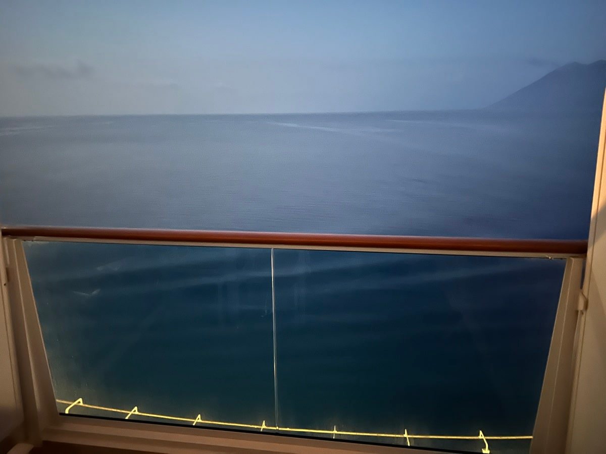 Island of Stromboli from Sun Princess 