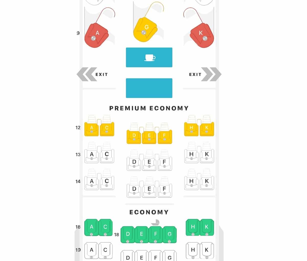 Seatguru Air Canada A330 screenshot