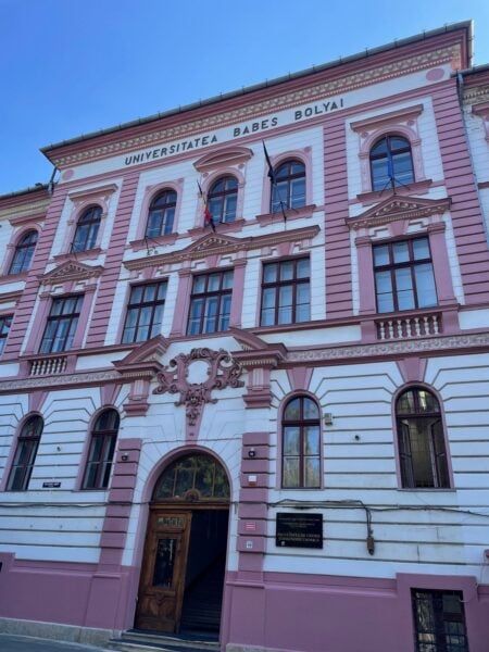 The old university in Cluj where my parents met