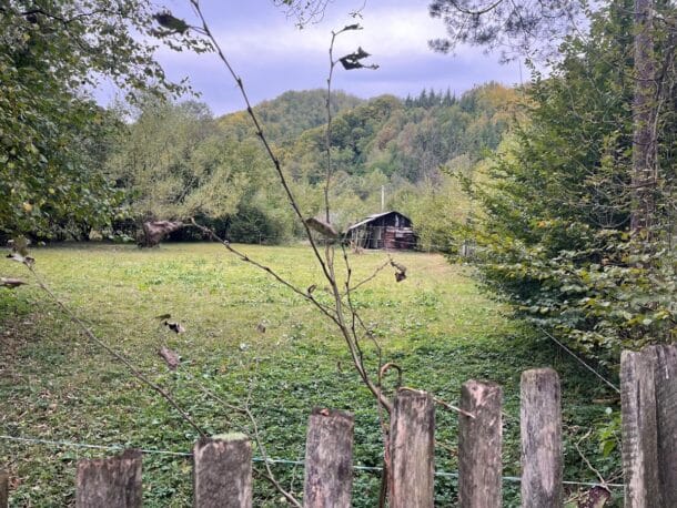 Timi's grandparents’ little summer house in the hills outside Baia Mare